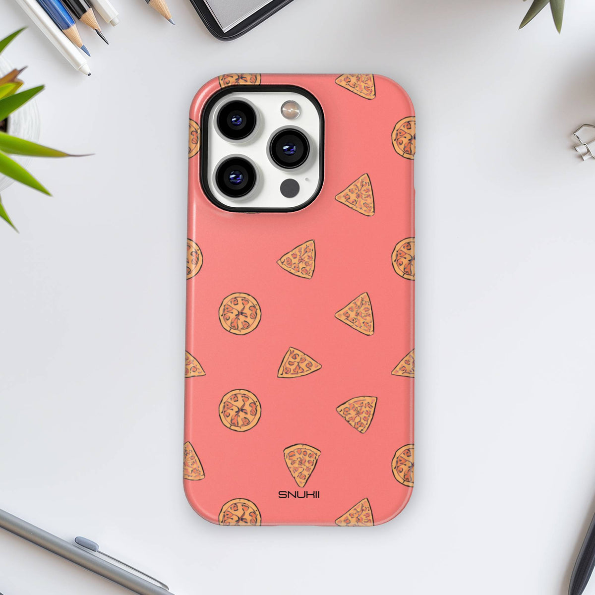 Pink Pizza Tough Phone Case