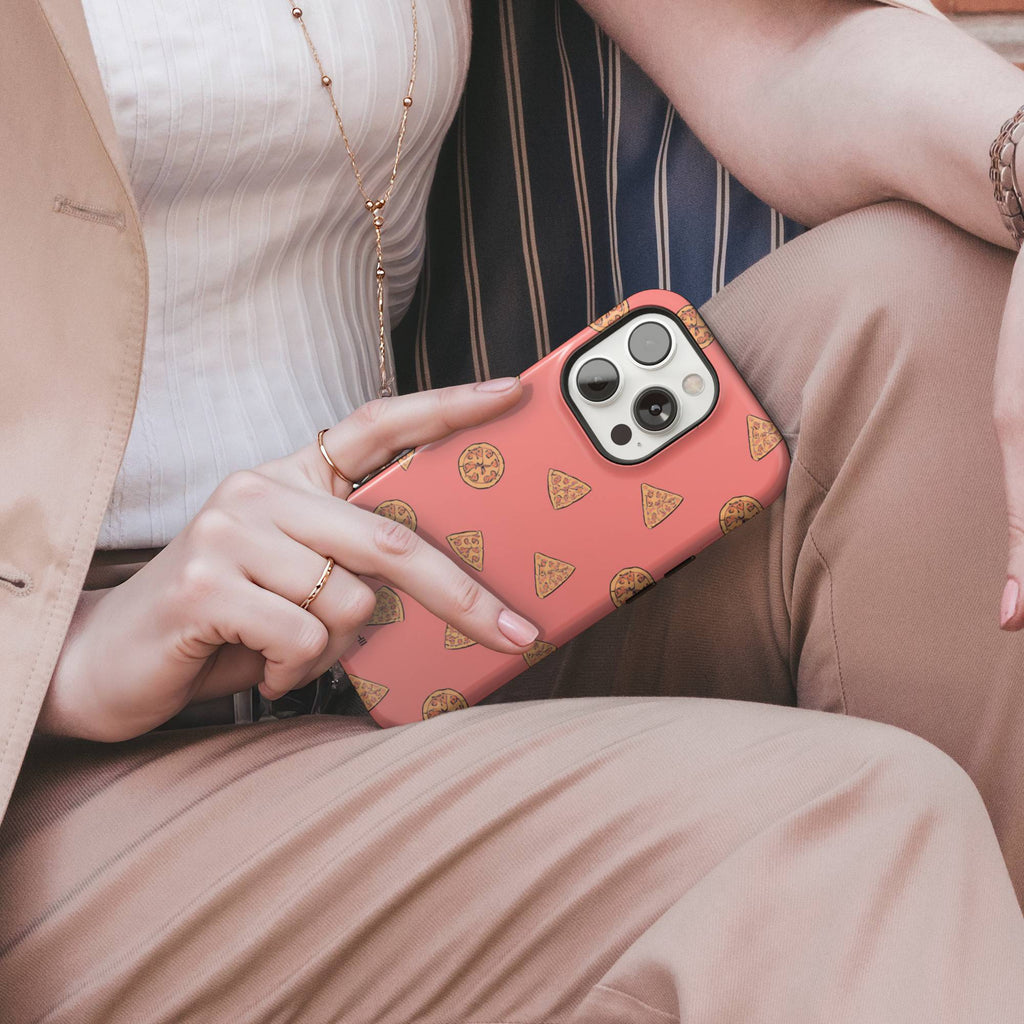 Pink Pizza Tough Phone Case