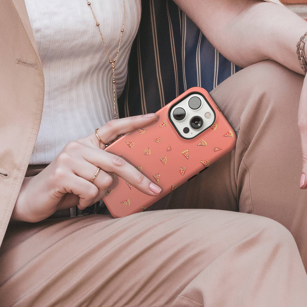 Mini Pizza Tough Phone Case