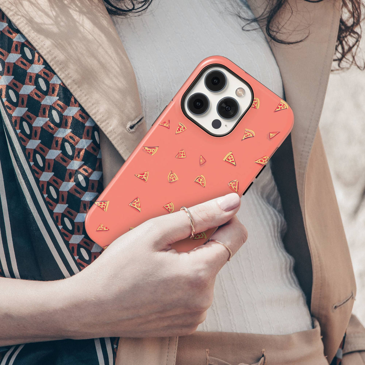 Mini Pizza Tough Phone Case