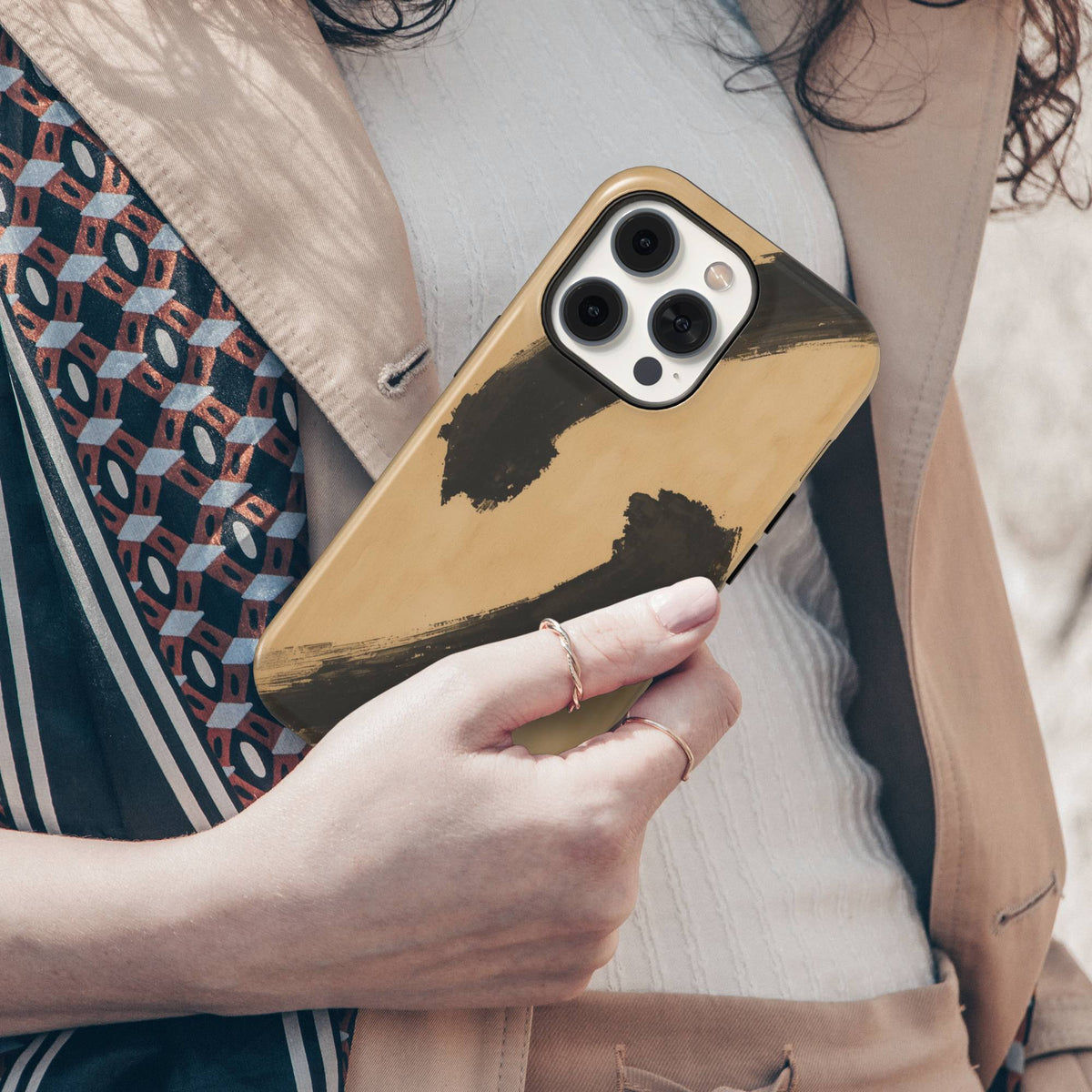 Brush Stroke Tough Phone Case