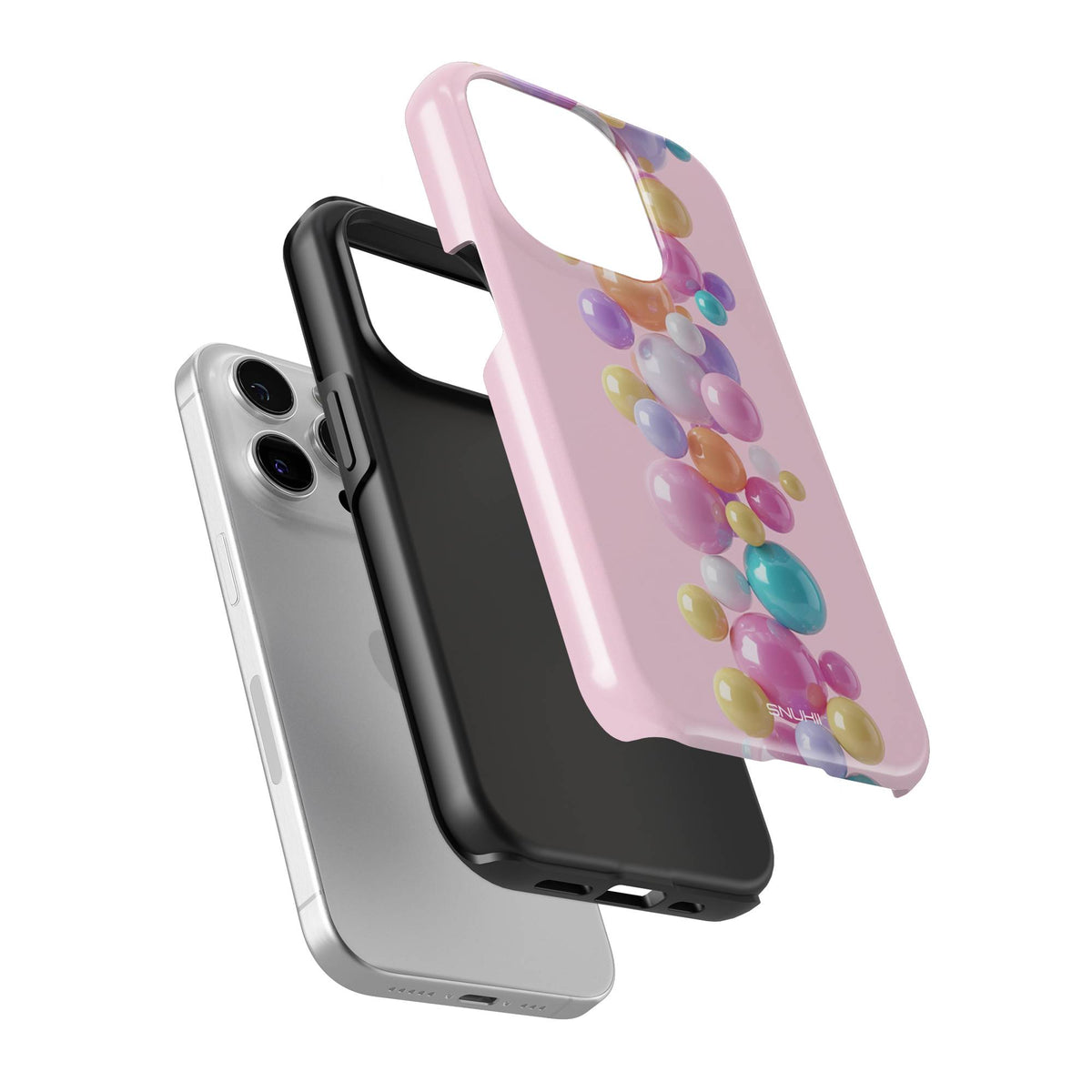 Pearl Bubble Tough Phone Case