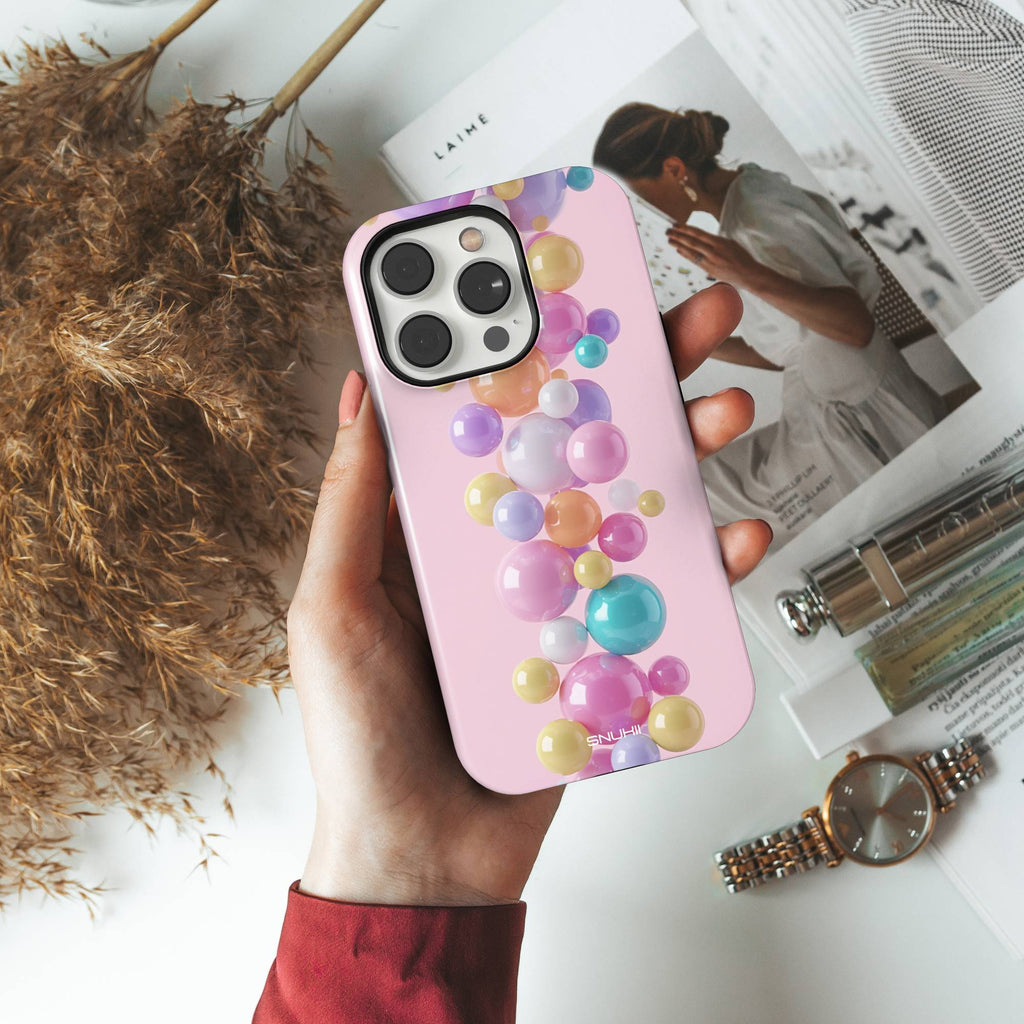 Pearl Bubble Tough Phone Case