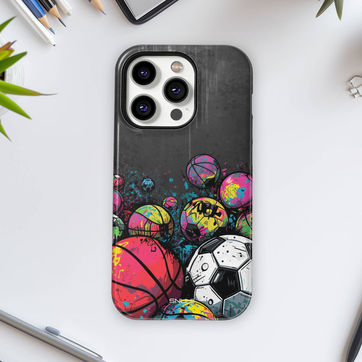 Basketball Soccer Tough Phone Case