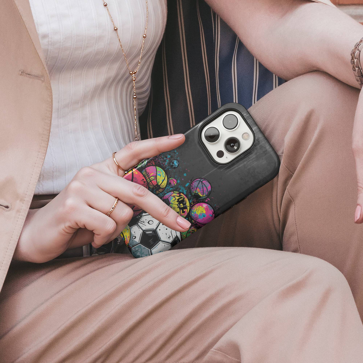 Basketball Soccer Tough Phone Case