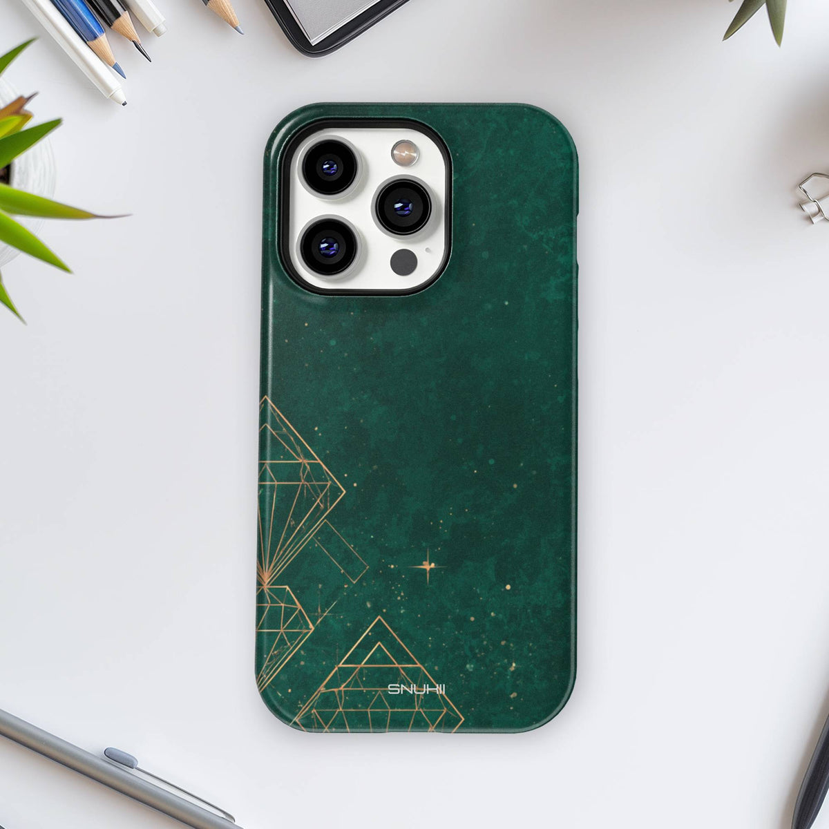 Emerald Green Tough Phone Case
