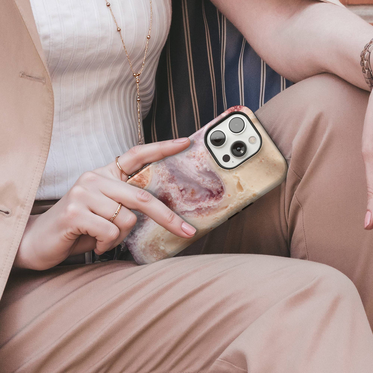 Ice Cream Swirl Tough Phone Case
