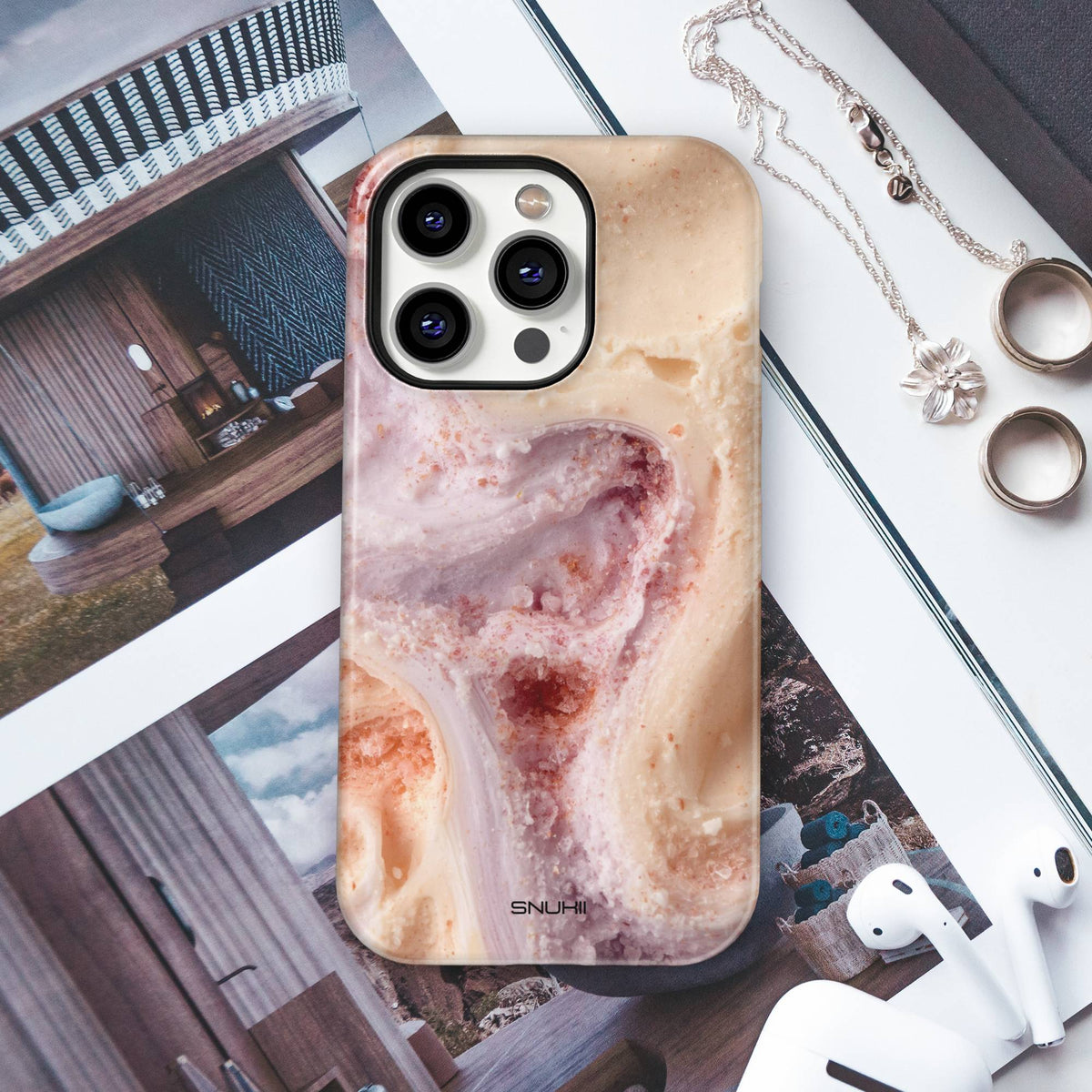 Ice Cream Swirl Tough Phone Case