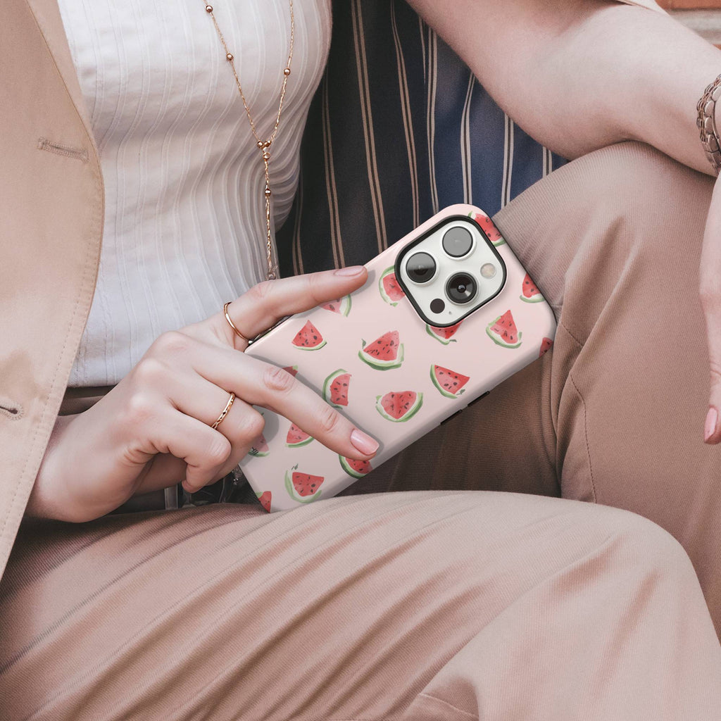 Pink Fruit Tough Phone Case