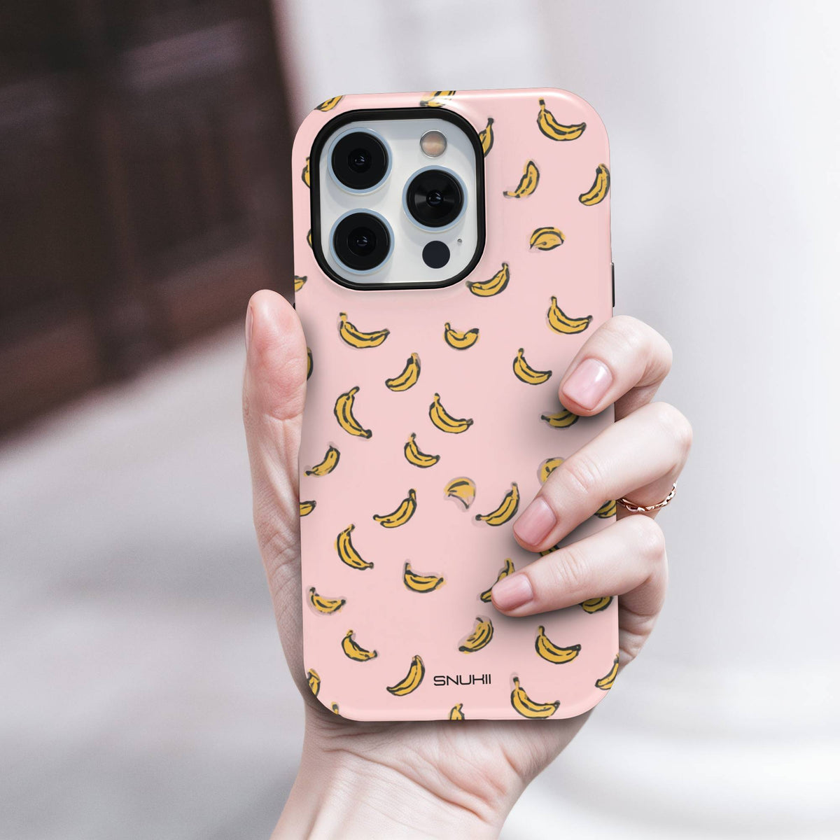 Pink Banana Tough Phone Case