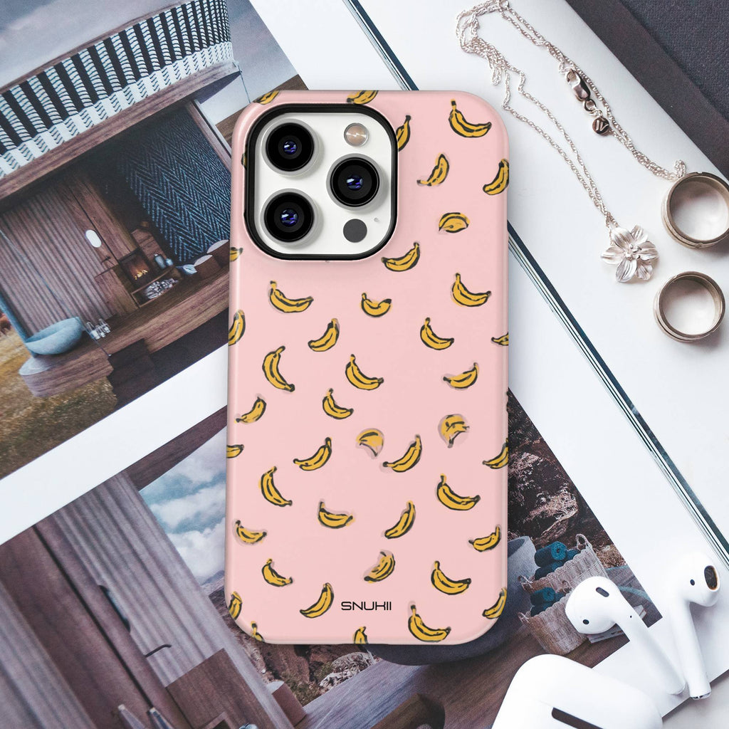 Pink Banana Tough Phone Case