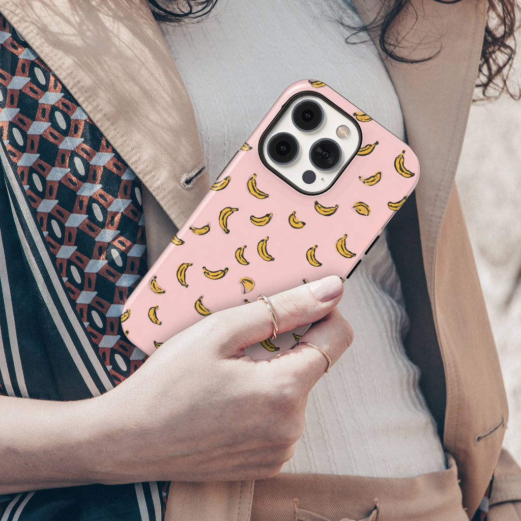 Pink Banana Tough Phone Case