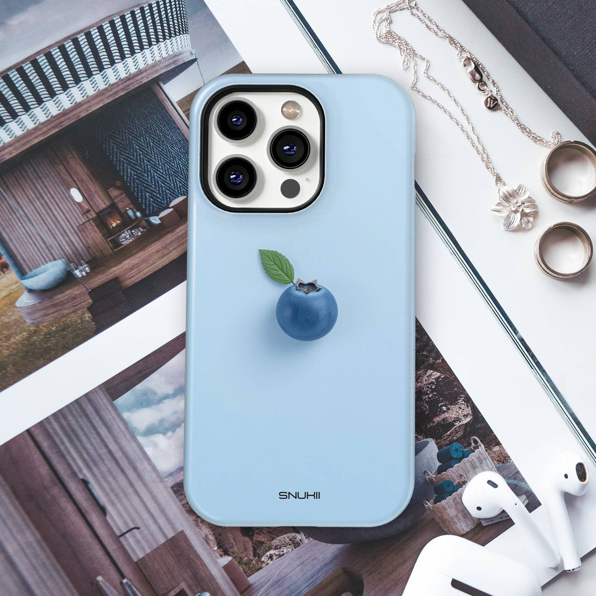 Blueberry Tough Phone Case