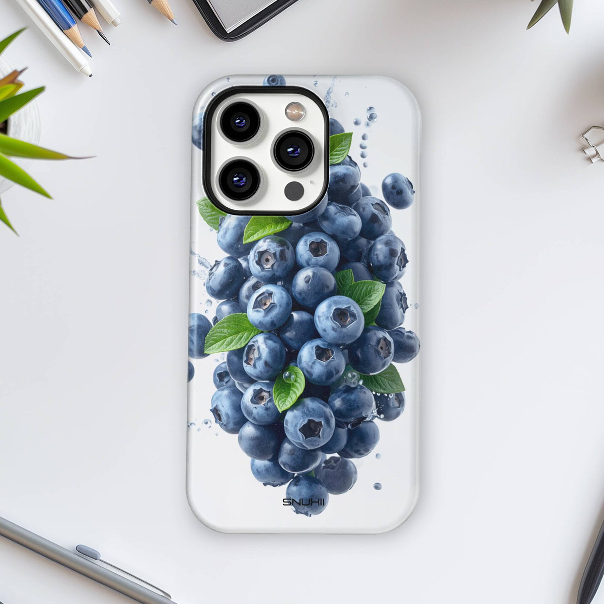 Fresh Blueberry Tough Phone Case