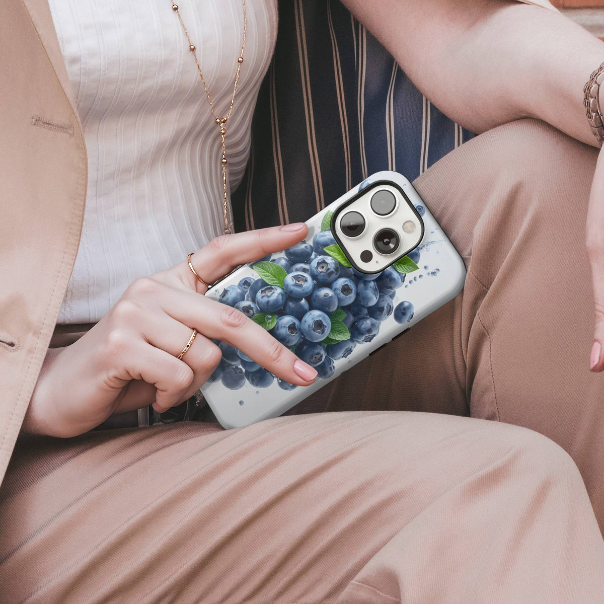 Fresh Blueberry Tough Phone Case