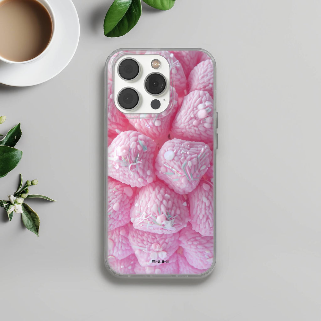 Strawberry Sweet Clear Gel Phone Case