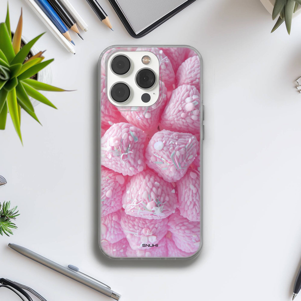 Strawberry Sweet Clear Gel Phone Case