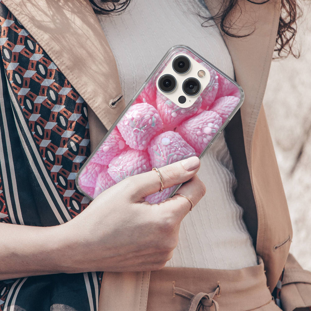 Strawberry Sweet Clear Gel Phone Case