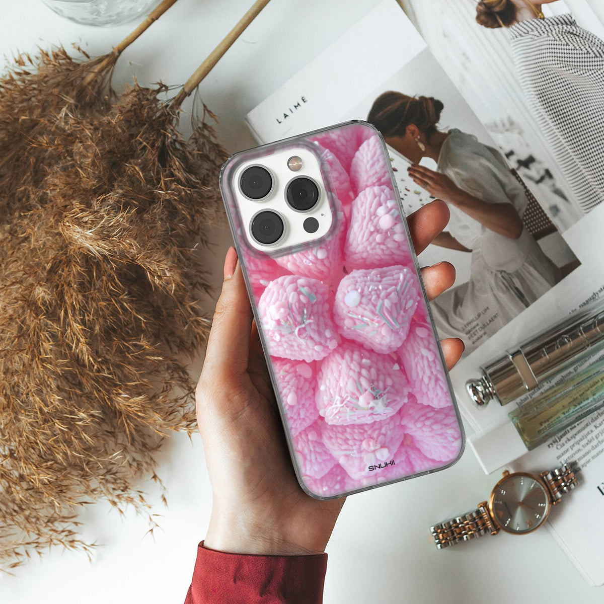 Strawberry Sweet Clear Gel Phone Case